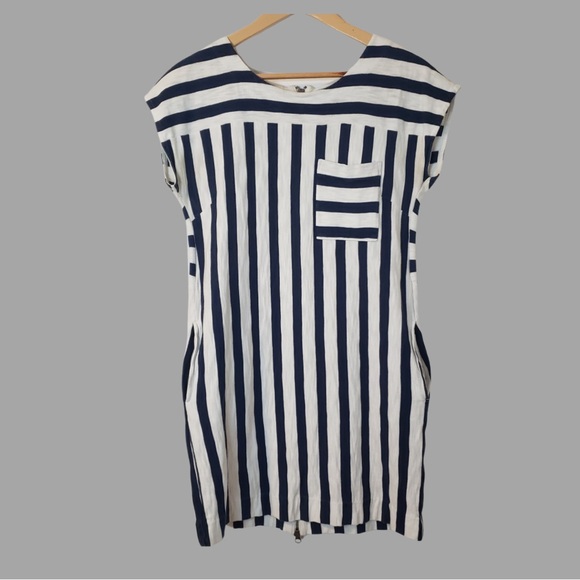 MADEWELL SHORT SLEEVE MINI DRESS SIZE S - Picture 1 of 10